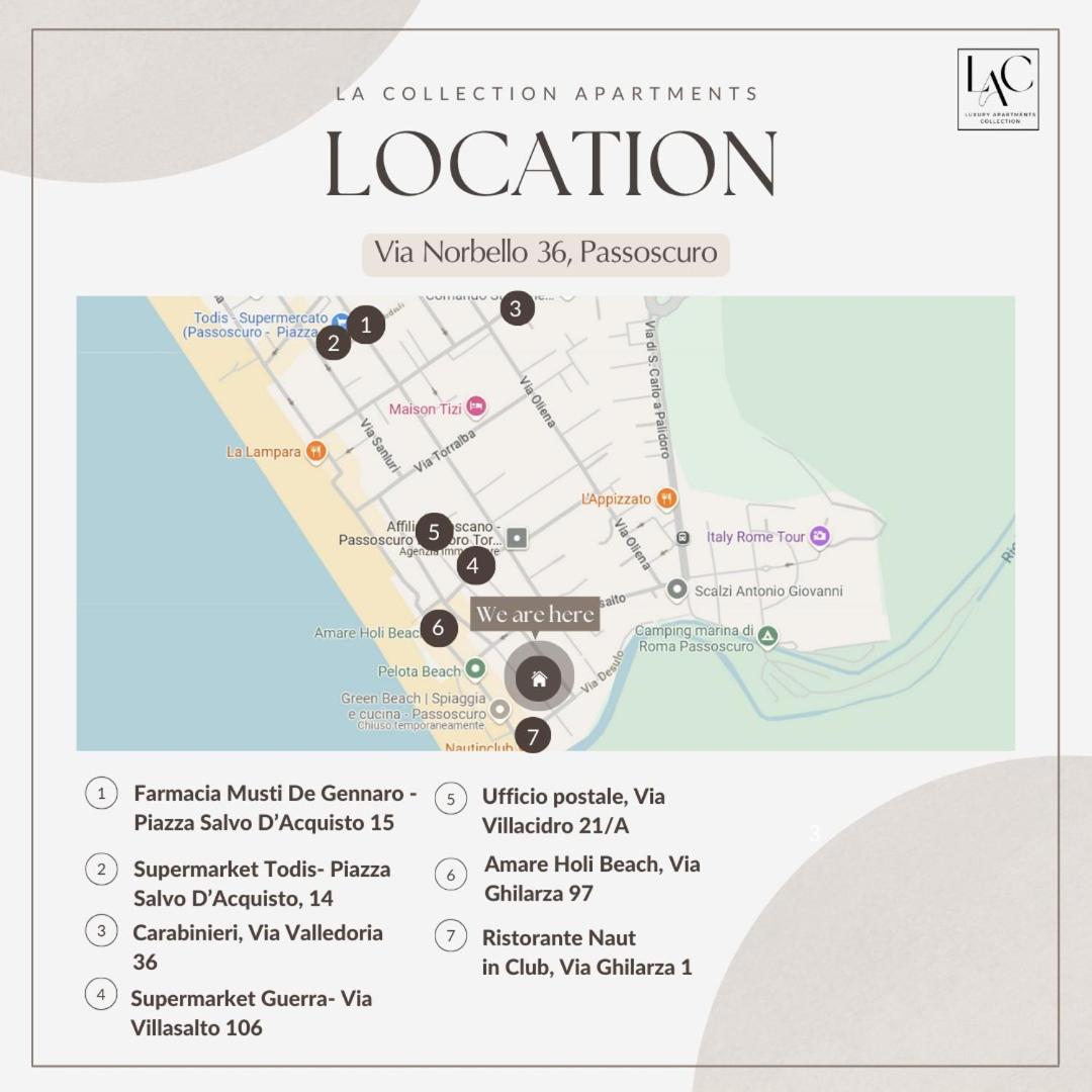 Luxury Apartments Collection Sand Suite Passoscuro Ngoại thất bức ảnh